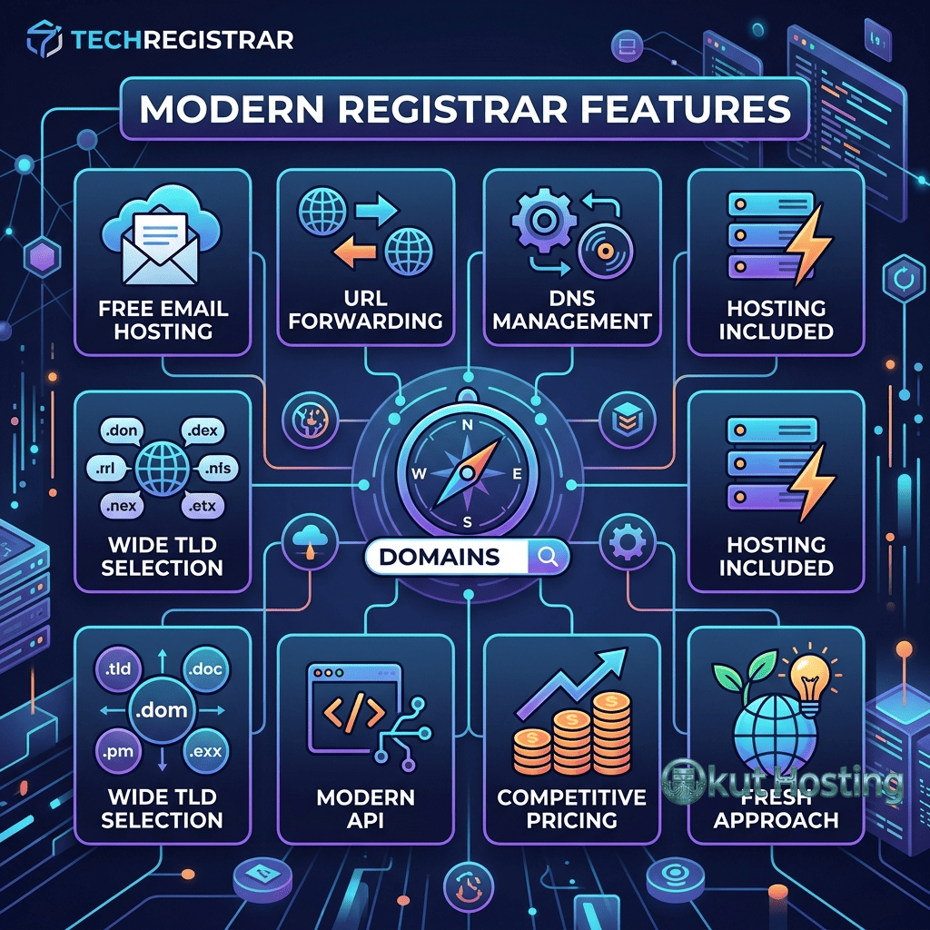 Porkbun registrar features